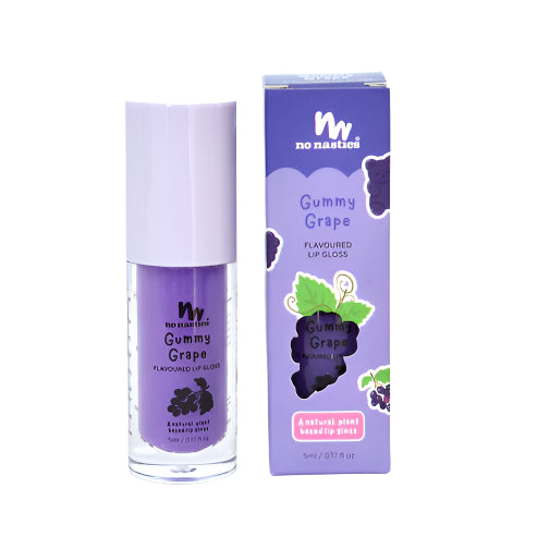 No Nasties - Natural Kids Lip Gloss Gummy Grape