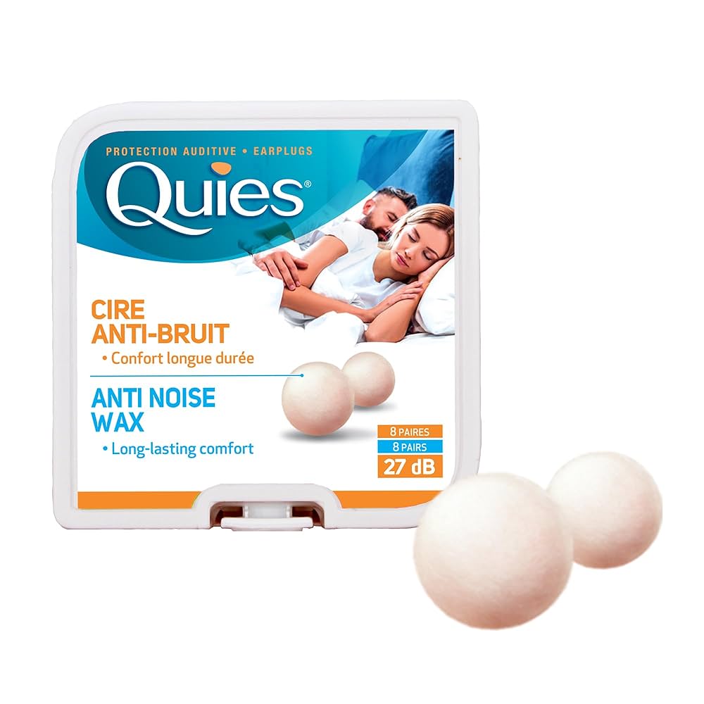 Quies Anti-Noise Wax 8 Pairs
