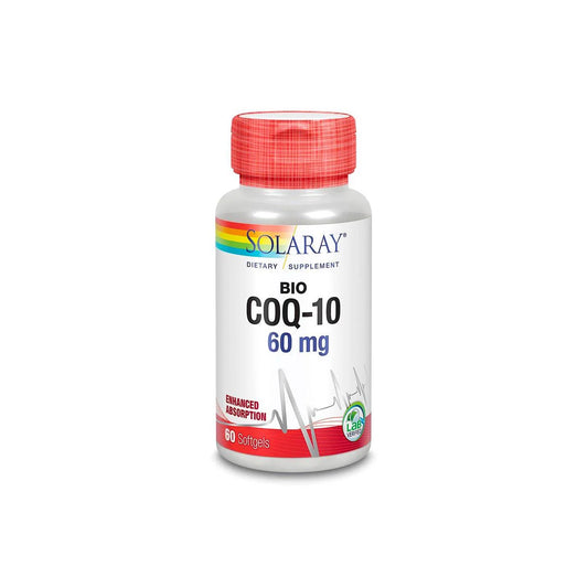 Solaray Bio COQ-10 60mg 60 Softgels