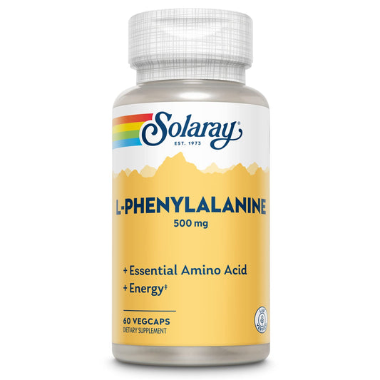 Solaray L-Phenylalanine 500mg 60 Capsules