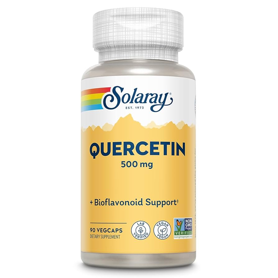 Solaray Quercetin 500 Mg - 90 Vegcaps