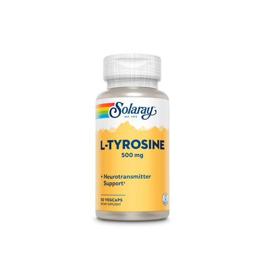 Solaray L-Tyrosine 500 mg 50 Capsules