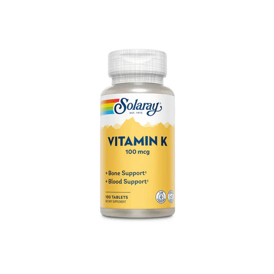 Solaray Vitamin K-1 100mcg 100 Tablets