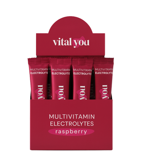 Vital You Multivitamin Electrolytes Raspberry 30 Sachets