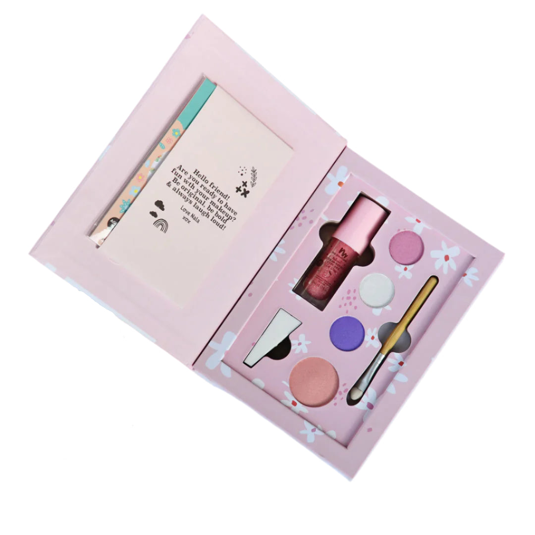 No Nasties - Nala Pink Natural Pressed Powder Kids Makeup Palette Kit