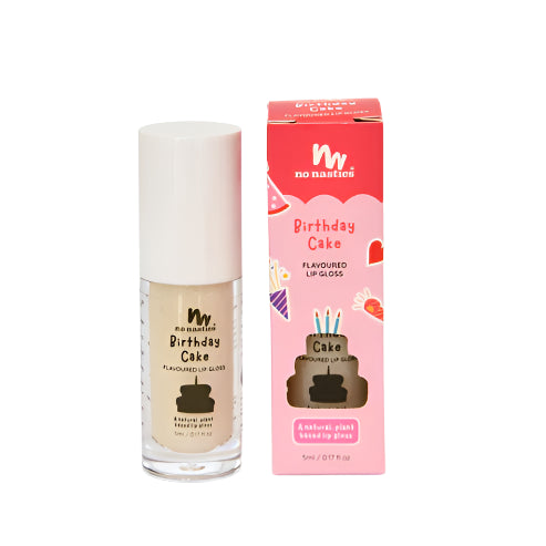 No Nasties - Natural Lip Gloss Birthday Cake