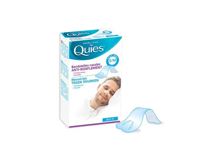 Quies Anti-Snoring Strips 24 Strips