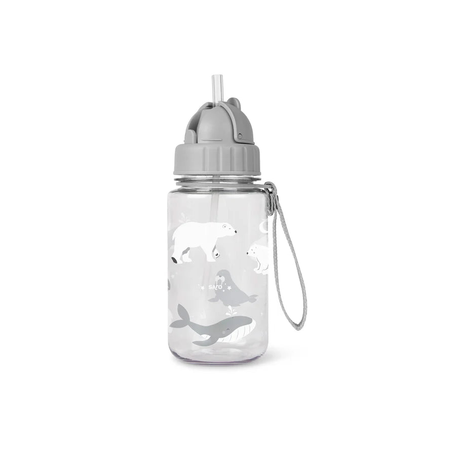 Saro Bottle with Straw & Hanger