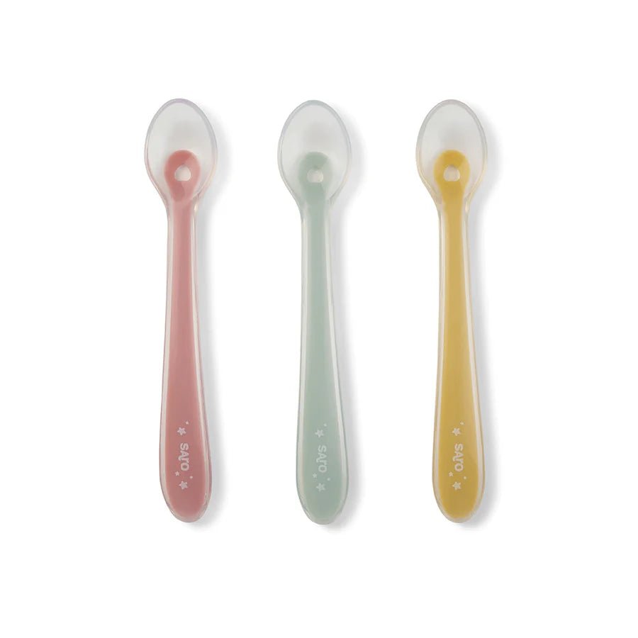 Saro Set of 3 Silicone Spoons
