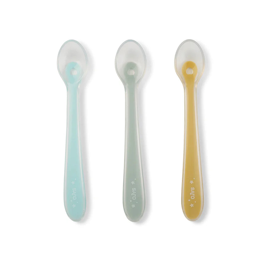 Saro Set of 3 Silicone Spoons
