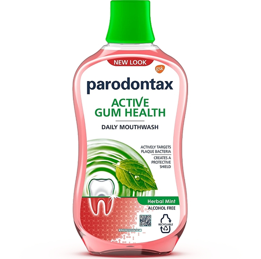 Parodontax Active Gum Health Mouthwash - Herbal 300 ML