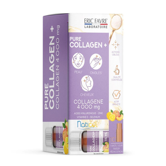 Pure Collagen Plus, Peach flavor,Lemon-10 shots