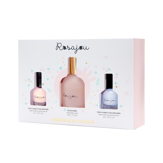 Rosajou Eau De Toilette Set & 2 Nail Polishes