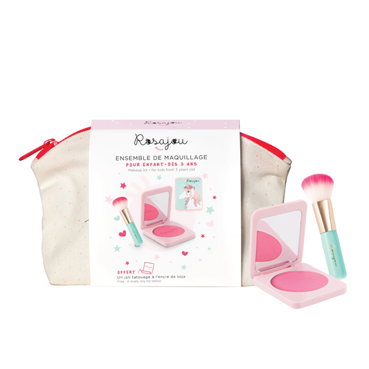 Rosajou Blush Set with Cotton Case