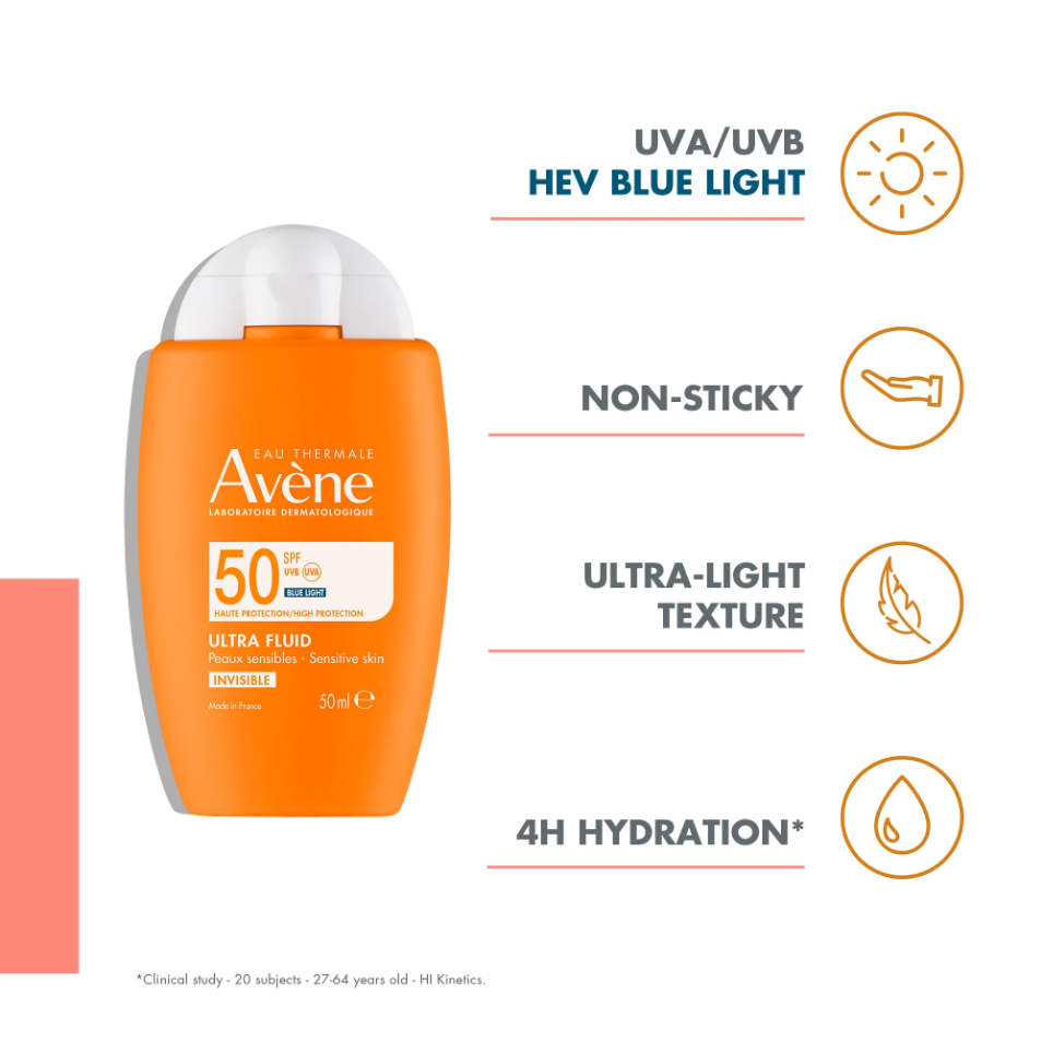 Avène Ultra Fluid Invisible SPF50 50 ML