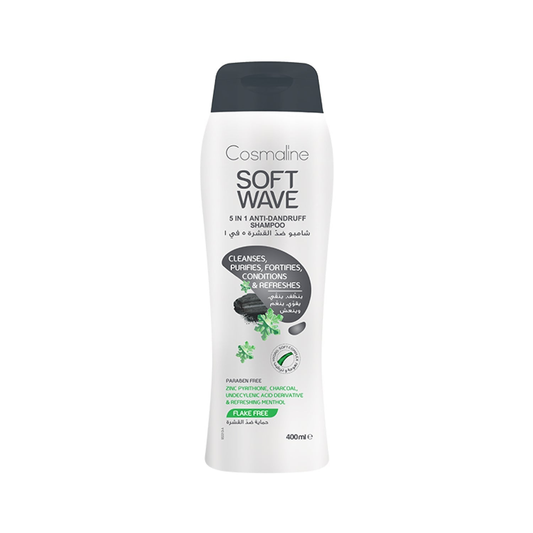 Cosmaline Soft Wave 5-in-1 Anti-Dandruff Shampoo 400 ML