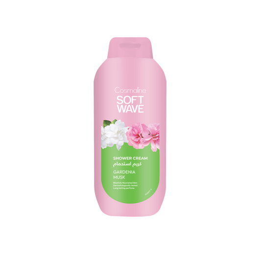 Cosmaline Soft Wave Gardenia Musk Shower Cream 650 ML