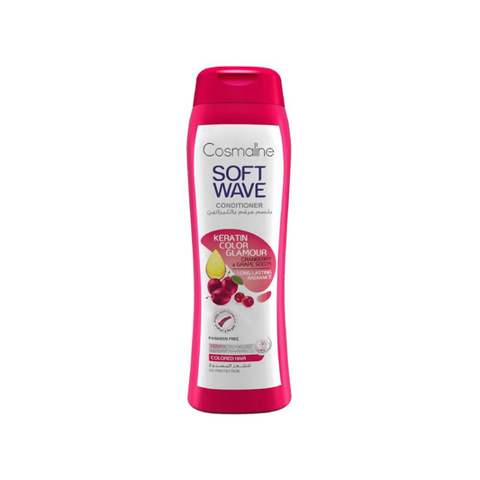 Cosmaline Soft Wave Keratin Color Glamour Conditioner for Colored Hair 400 ML
