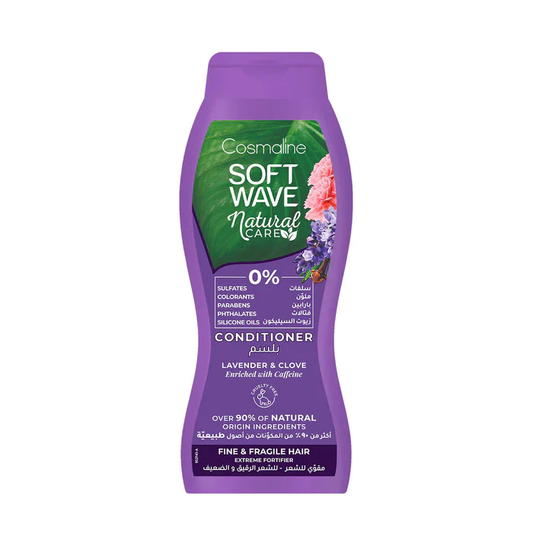 Cosmaline Soft Wave Natural Care Conditioner for Fine & Fragile Hair 400 ML