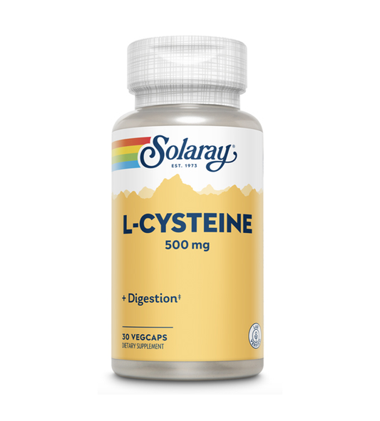 Solaray L-Cysteine 500 Mg - 30 Capsules