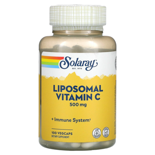 Solaray Liposomal Vitamin C 500 Mg - 100 Vegcaps