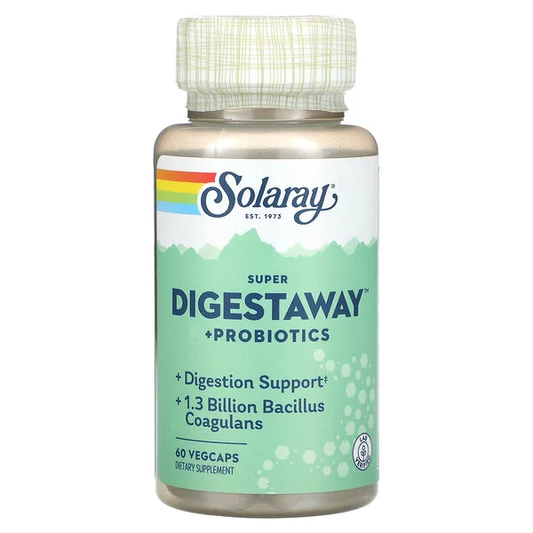 Solaray Super Digestaway - 60 Vegcaps