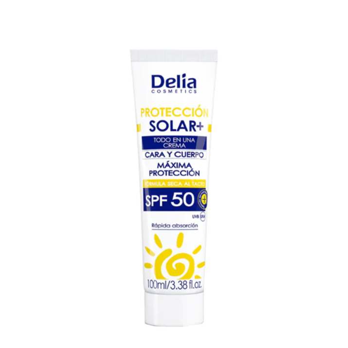 Delia Sun Protection Face Cream SPF50 100ml