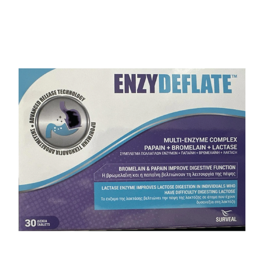 Enzydeflate 30 Comprimes