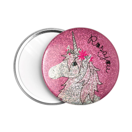 Rosajou Unicorn Pocket Mirror
