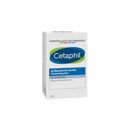 Cetaphil Gentle Cleansing Antibacterial Bar 127 Grams