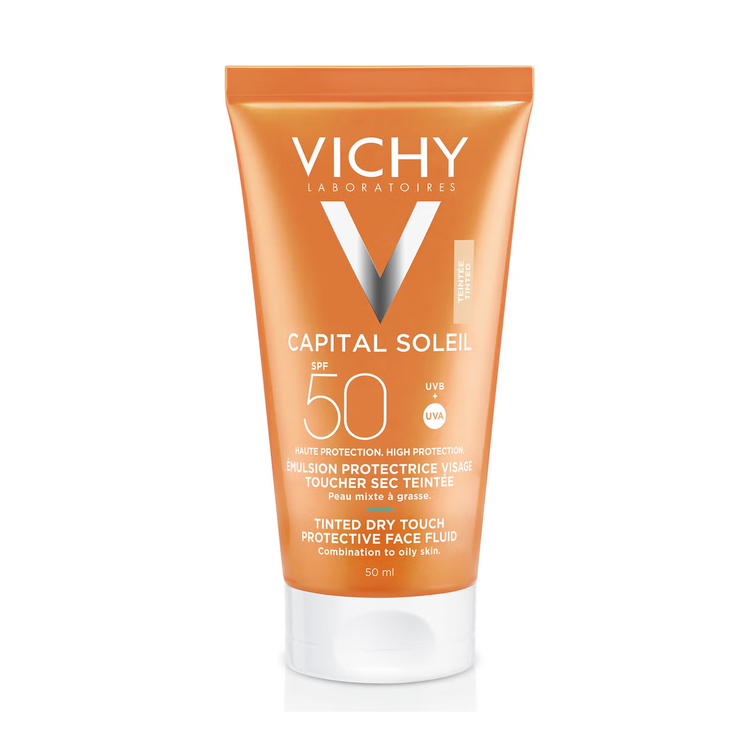 Vichy Capital Soleil BB Anti Shine Tinted Sunscreen for Combination to Oily Skin  SPF 50+ 50ml