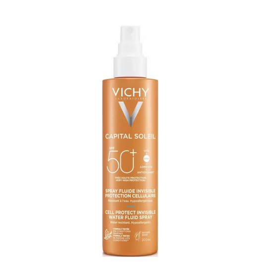 Vichy Capital Soleil Cell Protect Invisible Water Fluid Spray SPF50 – 200 ML