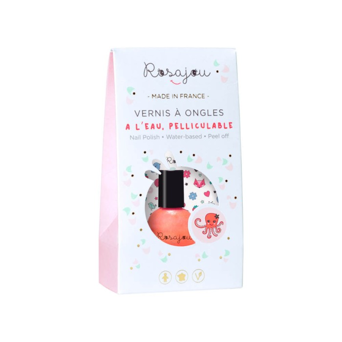 Rosajou Water Based Nail Polish Corail