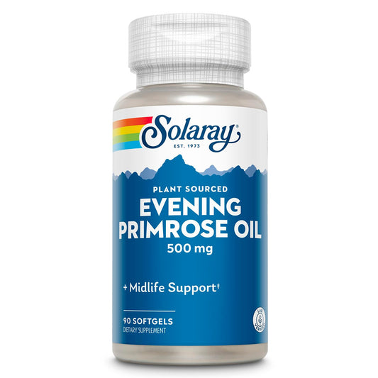 Solaray Evening Primrose Oil 500mg 90 Capsules