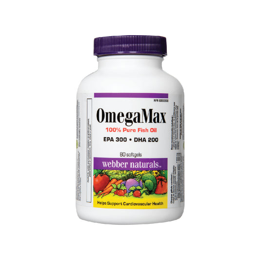 Webber Naturals® Omegamax 80 Softgels
