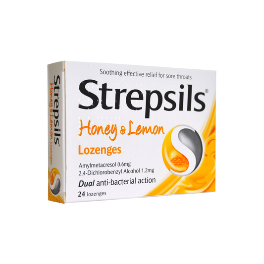 Strepsils Honey & Lemon - 24 Lozenges