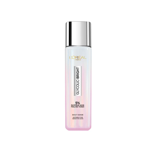 L’Oreal Paris Glycolic Bright Toner 5% Glycolic Acid Peeling Toner