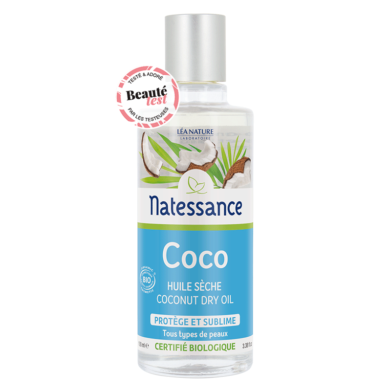Natessance Organic Coconut Dry Oil 100mL