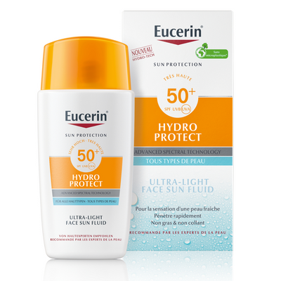 Eucerin Hydro Protect Ultra-Light Fluid Sunscreen SPF50 - 50 ML
