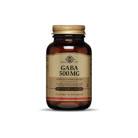 Solgar GABA 500 MG 50 Vegetable Capsules