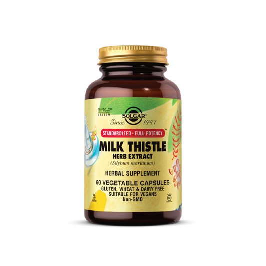 Solgar Milk Thistle 60 Vegetable Capsules
