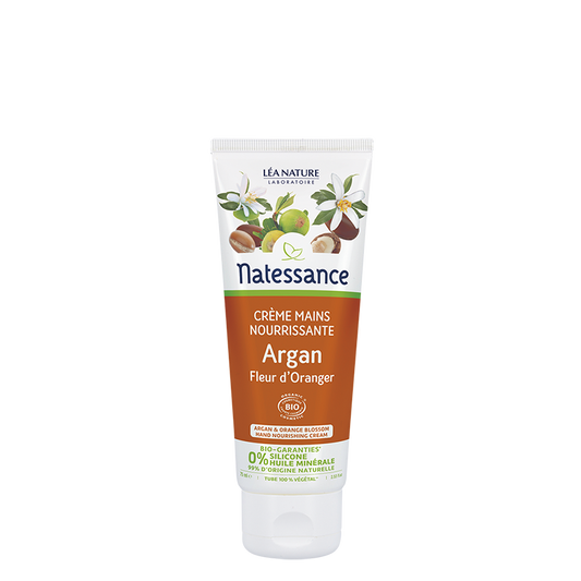 Natessance Argan Orange Blossom Nourishing Hand Cream 75mL