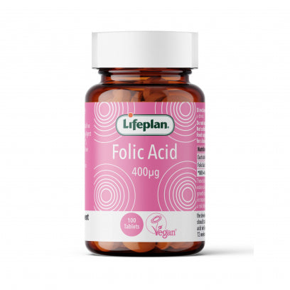 Lifeplan Folic Acid 400 Mcg - 100 Tablets