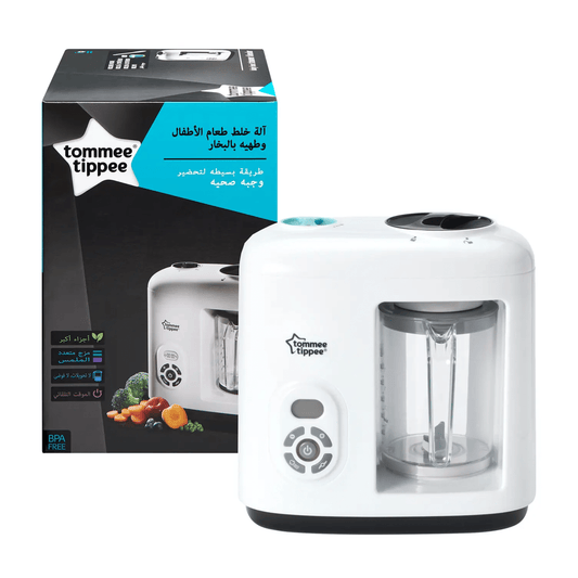 Tommee Tippee Baby Food Steamer Blender - White