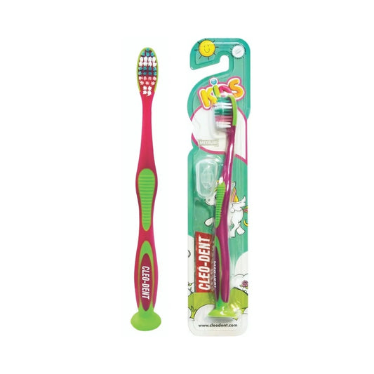 Cleo-Dent Kids Toothbrush Medium 2-7 Years