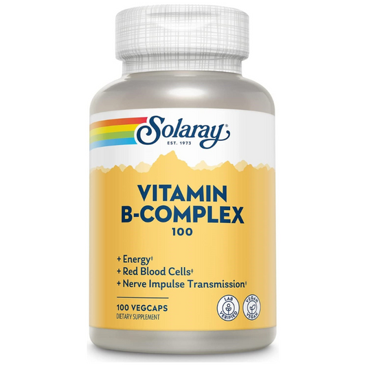 Solaray Vitamin B-Complex 100 – 50 VegCaps