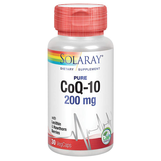Solaray CoQ10 200mg 30 Capsules