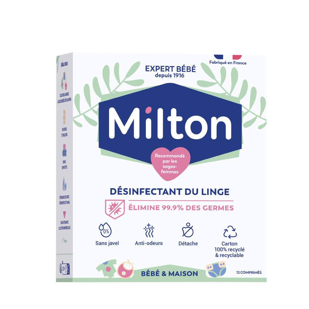 Milton Antibacterial Laundry Tablets - 12 Tablets