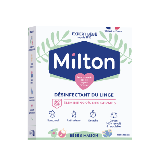 Milton Antibacterial Laundry Tablets - 12 Tablets