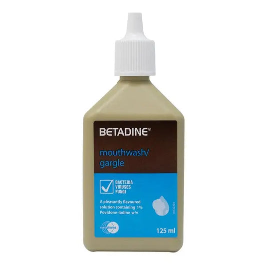 Betadine Mouthwash/Gargle 125 ML
